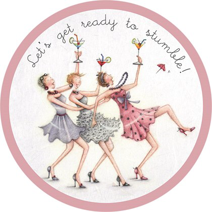 Berni Parker Coaster - Let’s Get Ready to Stumble