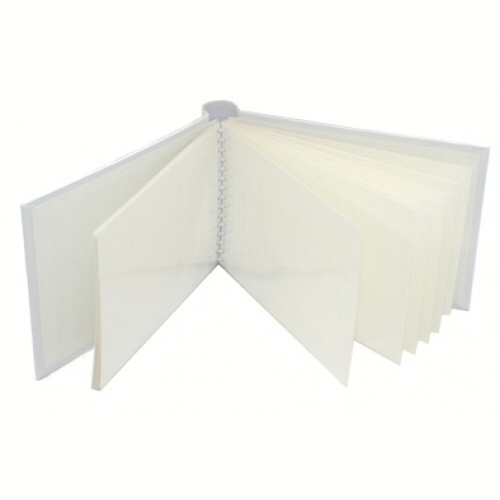 Kitted Out Love 2 Embroidered Hearts 7x5 Pocket Photo Album