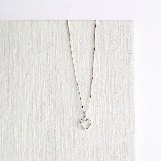 Jolu Jewellery Open Heart Pendant