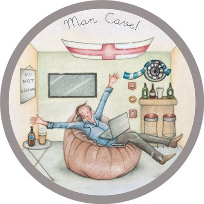 Berni Parker Coaster -Man Cave