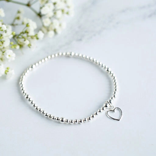 Jolu Jewellery Chloe Open Heart Bracelet