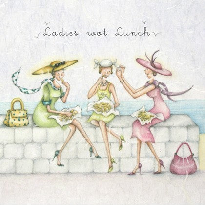 Berni Parker Blank Card - Ladies Wot Lunch