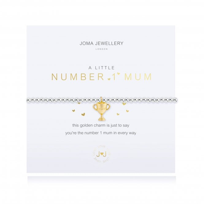 Joma Jewellery A Little Number 1 Mum Bracelet
