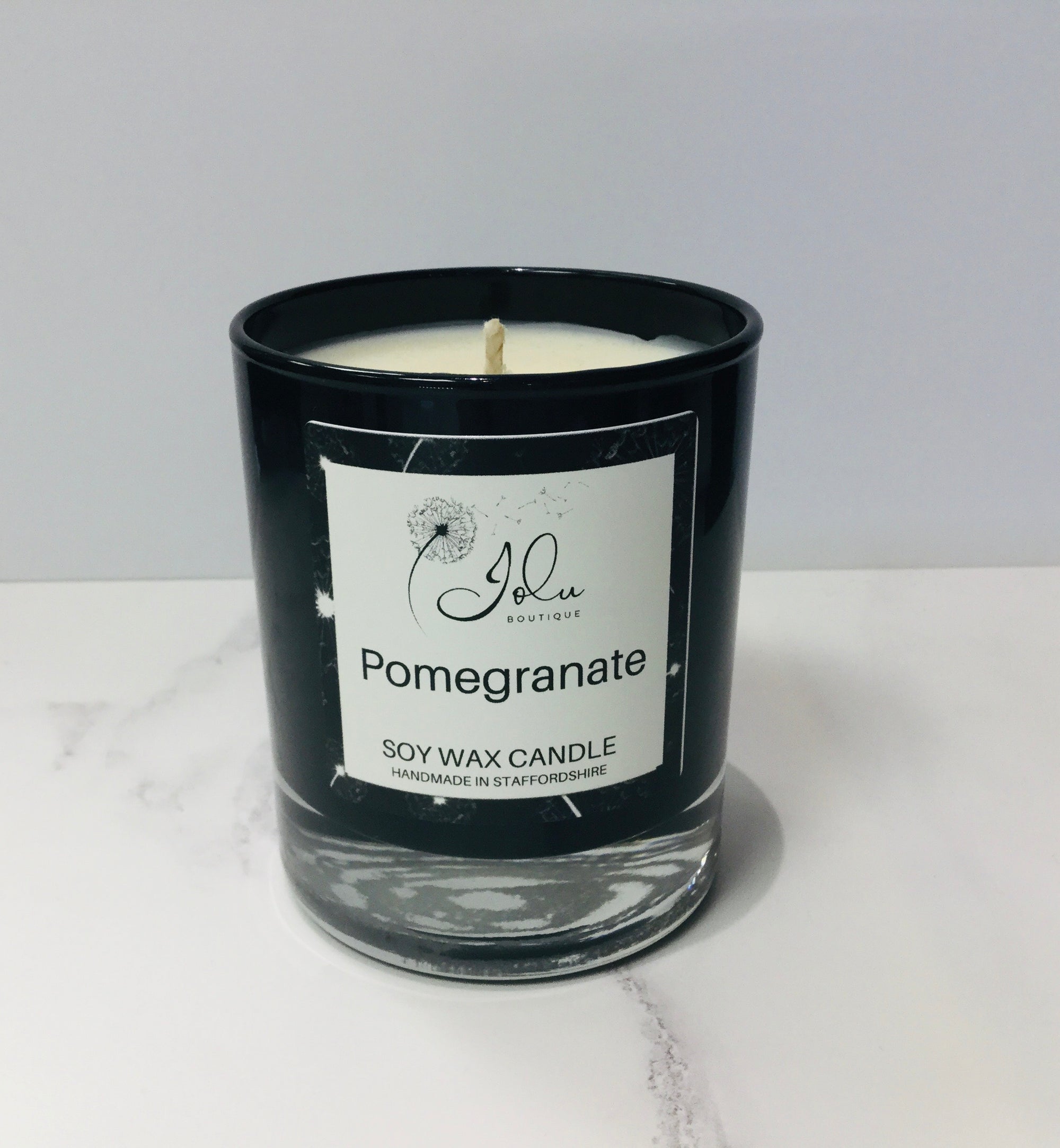 Jolu Boutique Pomegranate Soy Wax Candle