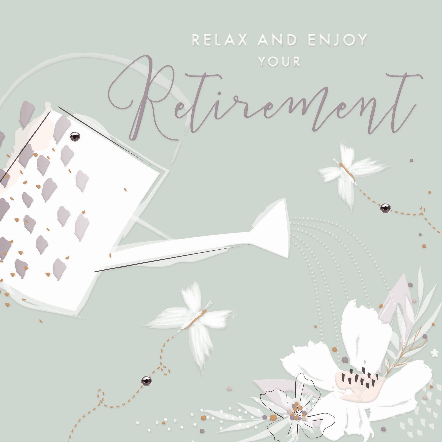 The Handcrafted Card Company Relax & Enjoy Retirement Card