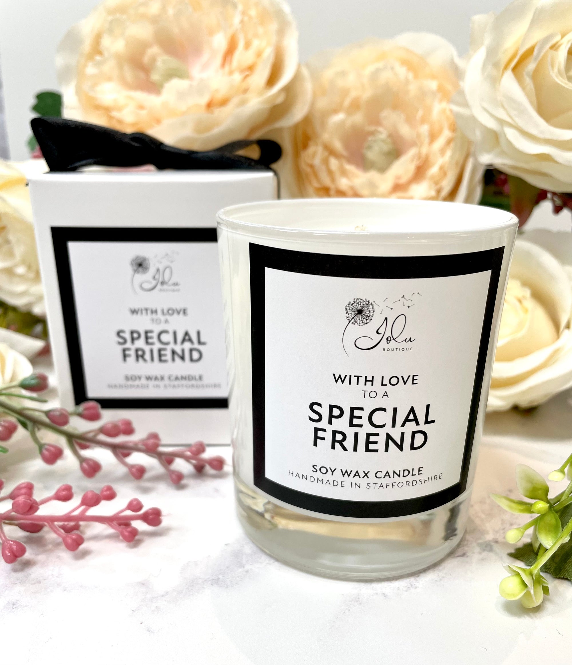 Jolu Boutique Sentiment Candle - Special Friend