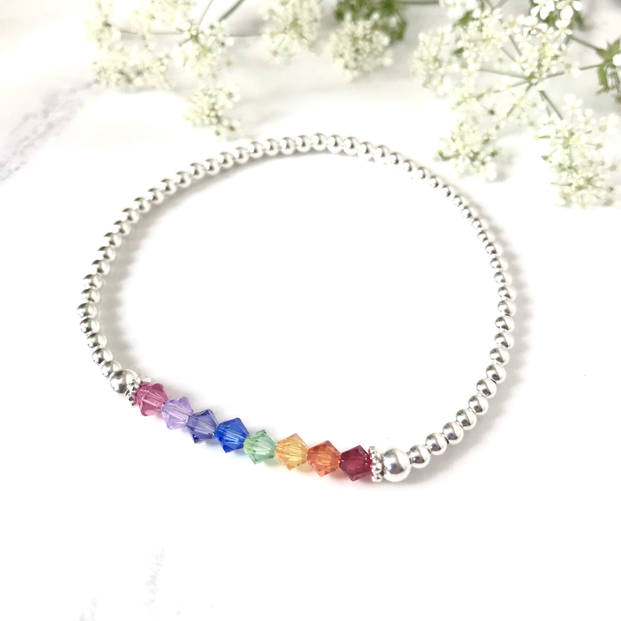 Jolu Jewellery Rainbow Hope Bracelet 🌈