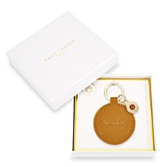 Katie Loxton Birthstone Keyring - November Yellow Quartz - Ochre