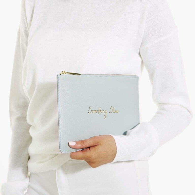 Katie Loxton Perfect Pouch - Something Blue - Light Blue