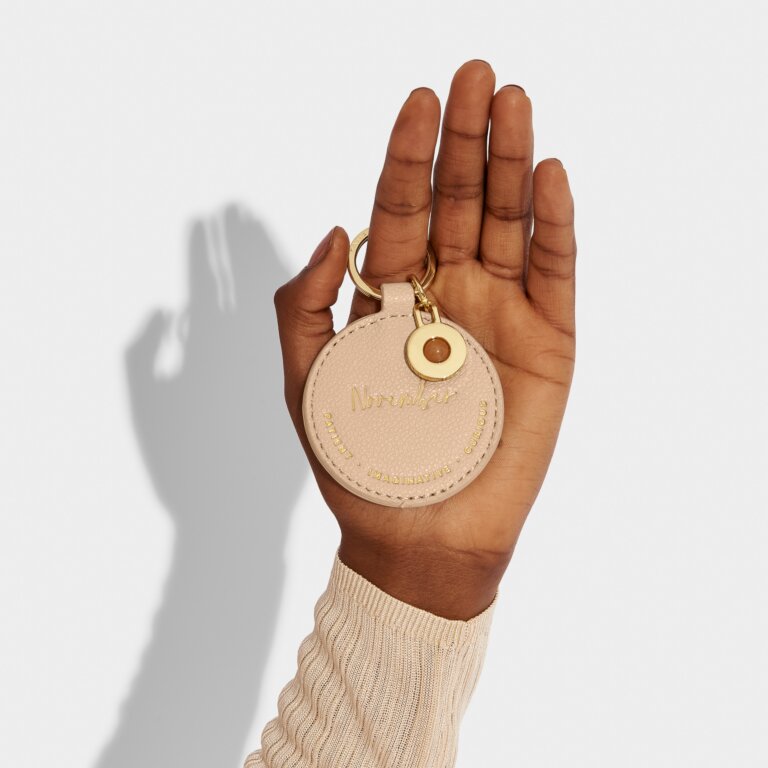 NEW Katie Loxton Birthstone Keyring - November - Yellow Quartz - Sand