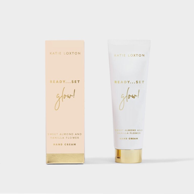 Katie Loxton Hand Cream - Ready....Set Glow - Sweet Almond & Vanilla Flower