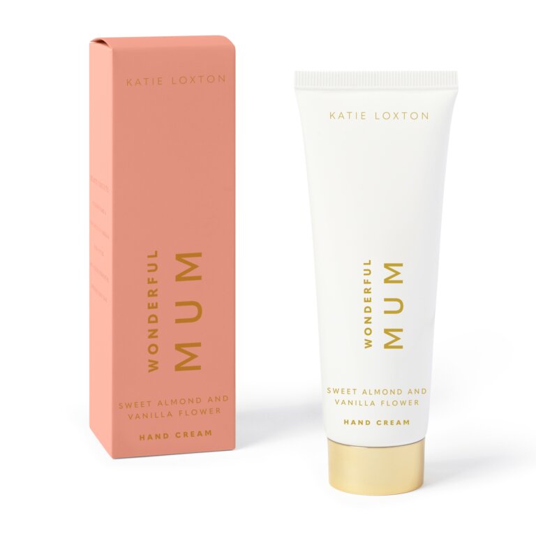 Katie Loxton Hand Cream 'Wonderful Mum' - Sweet Almond & Vanilla Flower