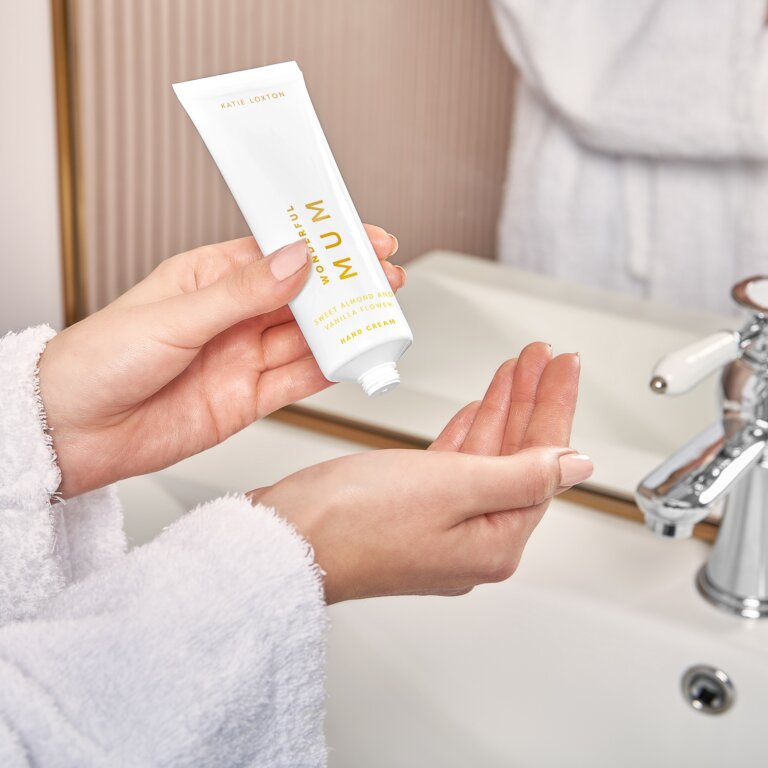 Katie Loxton Hand Cream 'Wonderful Mum' - Sweet Almond & Vanilla Flower
