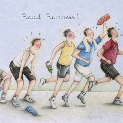 Berni Parker Blank Card - Road Runners