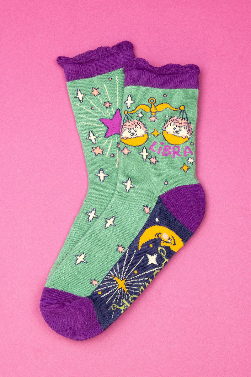 Powder Libra Ankle Bamboo Socks (24th September - 23rd October)