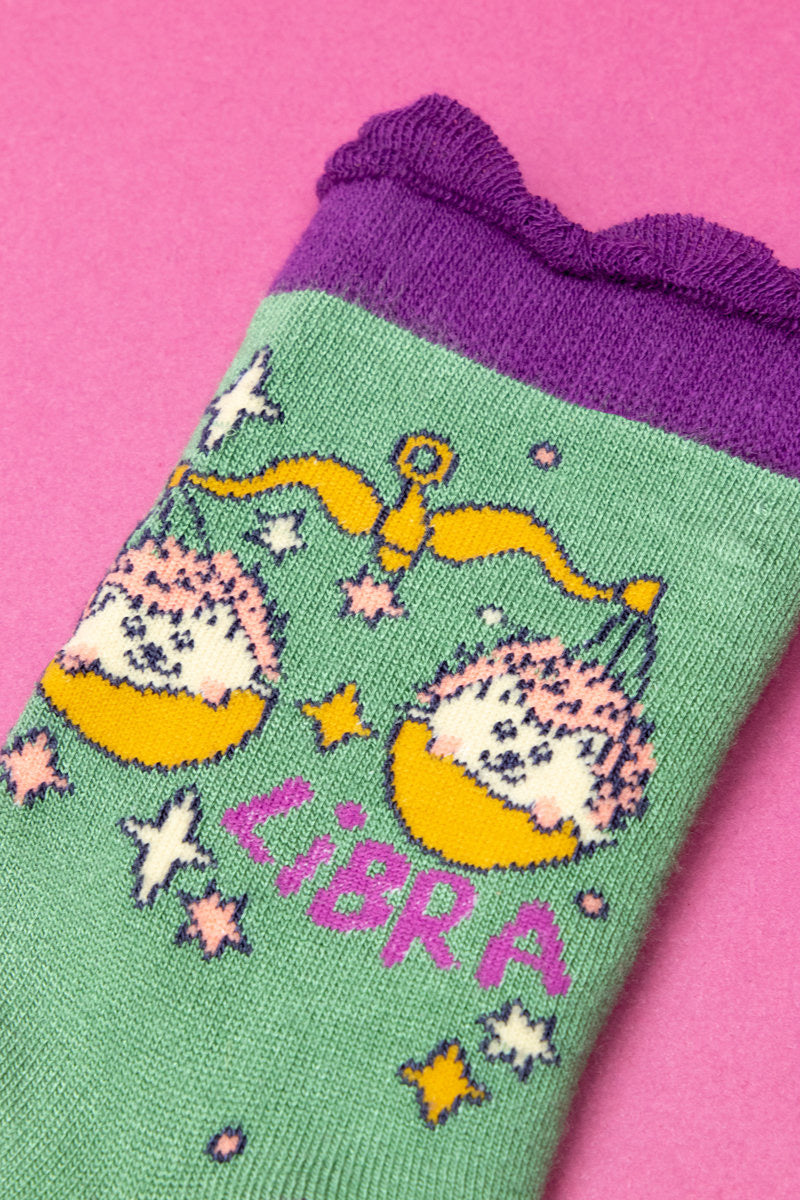 Powder Libra Ankle Bamboo Socks (24th September - 23rd October)