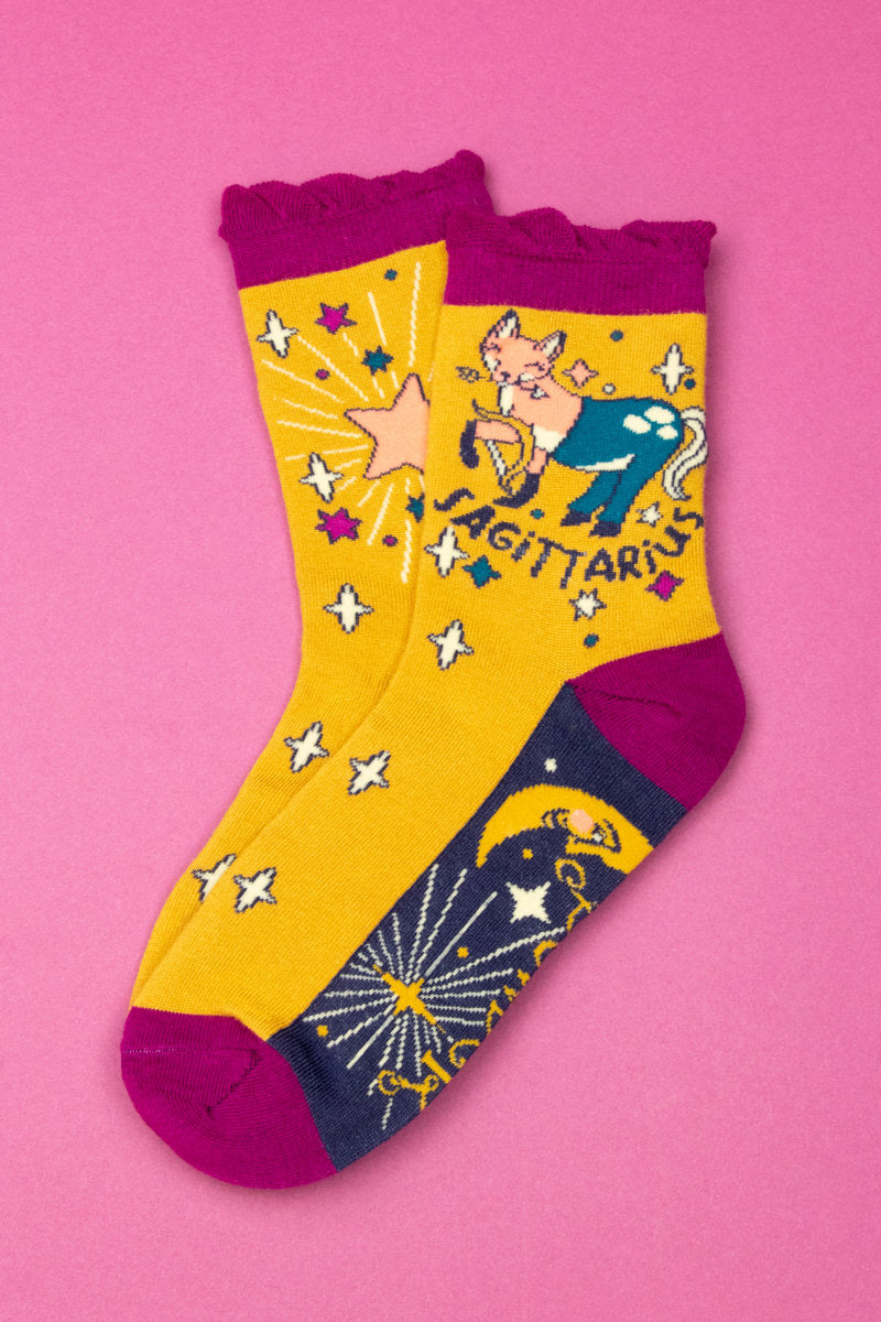 Powder Sagittarius Ankle Bamboo Socks (23rd November - 21st December)