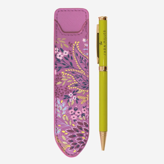 Sara Miller Haveli Garden Pen & Pouch Set