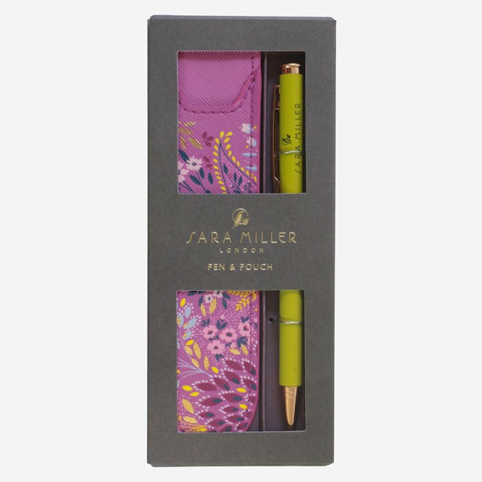 Sara Miller Haveli Garden Pen & Pouch Set