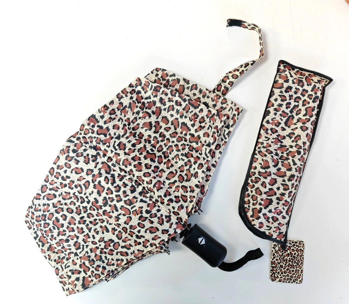 SWATCH - Animal Print Double Automatic Folding Umbrella - (AUTOGENERATED)