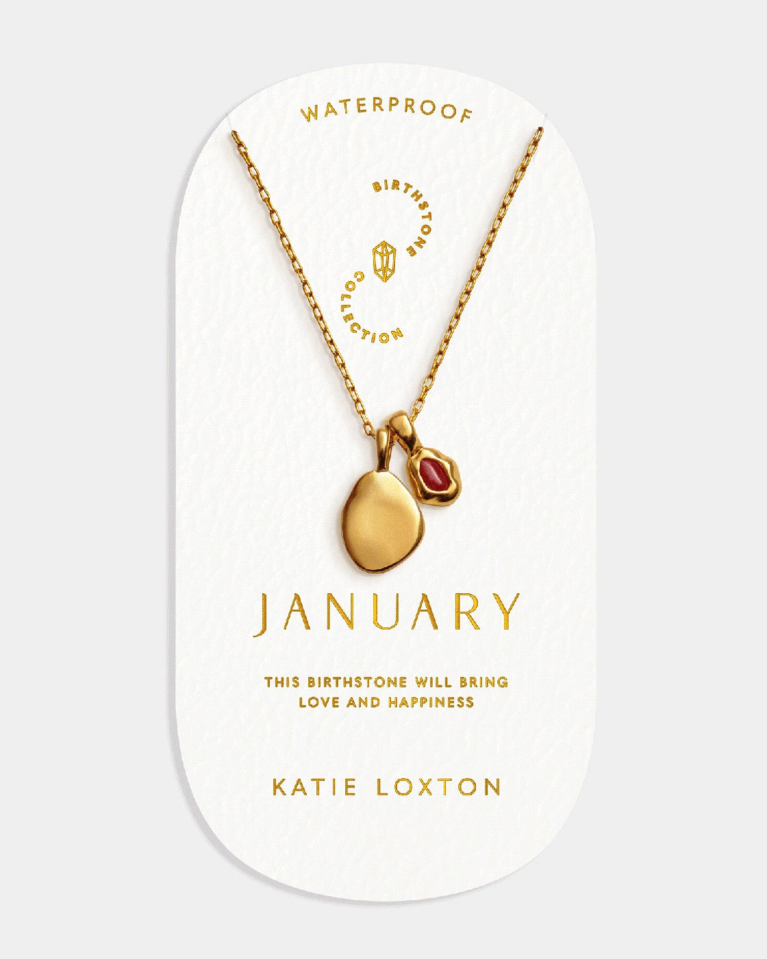 SWATCH - Katie Loxton Waterproof Birthstone Necklace Gold - (AUTOGENERATED)