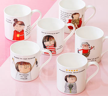 Mugs, Coasters & Homeware