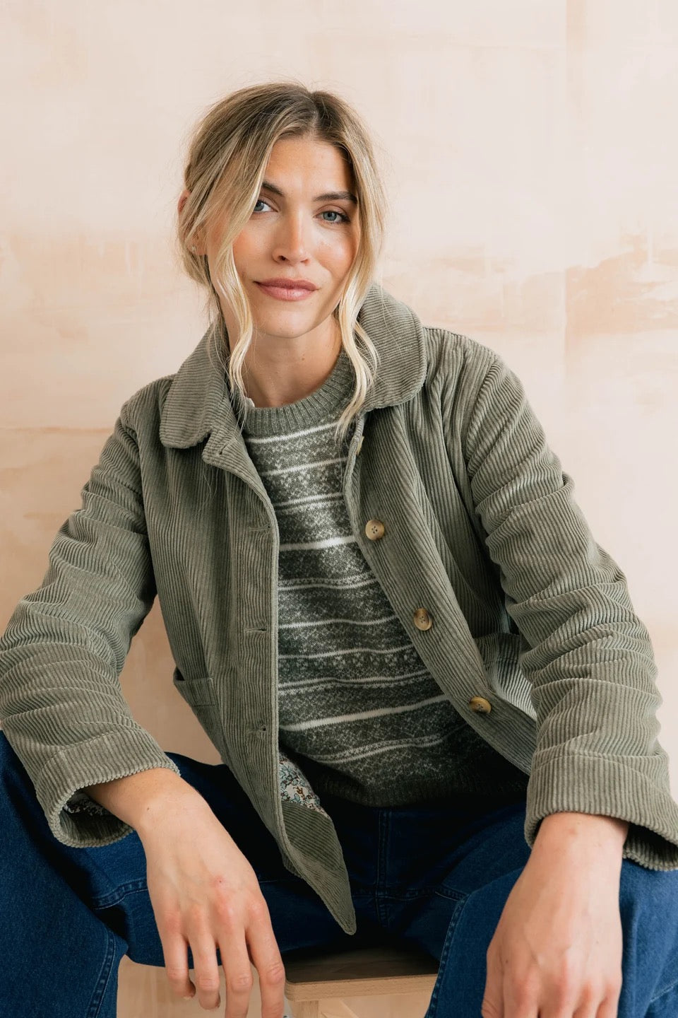 SWATCH - Lily & Me Ash Jumbo Cord Jacket - (AUTOGENERATED)