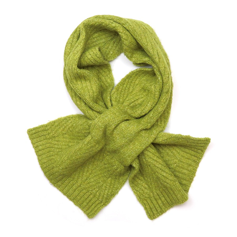 SWATCH - POM Charlotte Herringbone Knit Plain Crossover Scarf - (AUTOGENERATED)