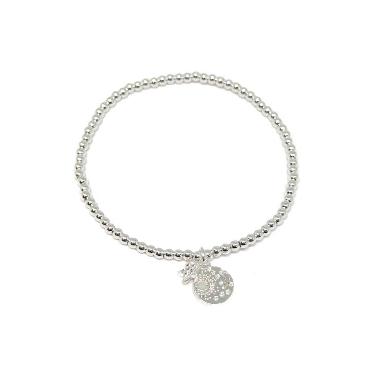 SWATCH - Clementine Jewellery - Lumi Disc Stretch Bracelet