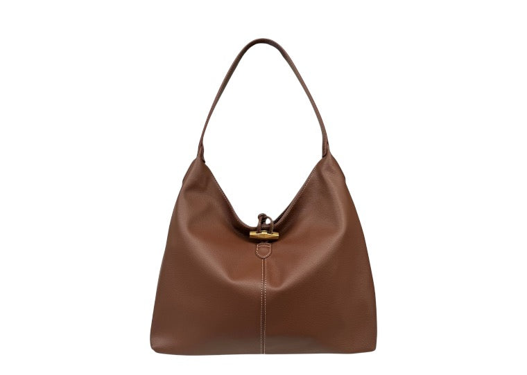 SWATCH - David Jones (CM7712) Gold Toggle Detail Large Shoulder Bag - (AUTOGENERATED)