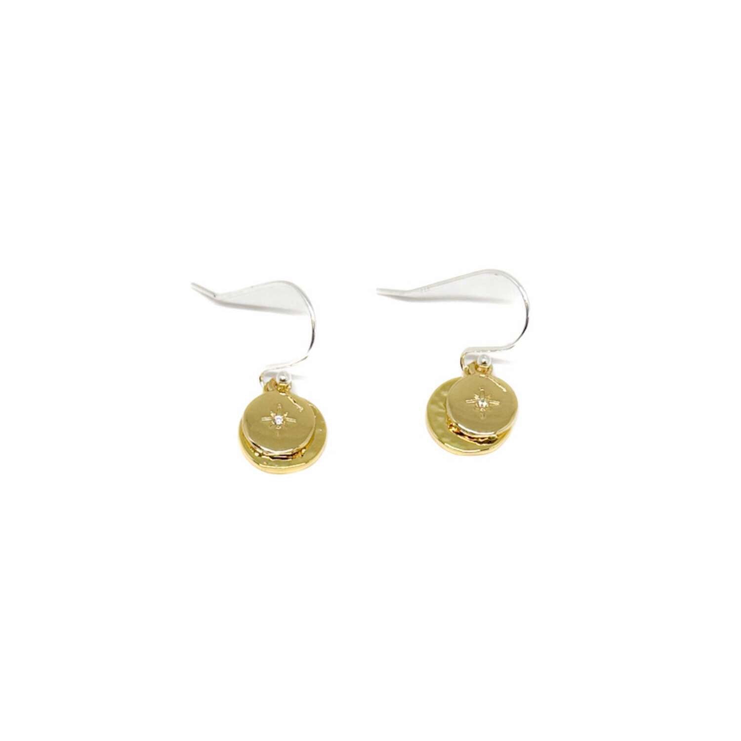 SWATCH - Clementine Jewellery Dira Disc Earrings - (AUTOGENERATED)