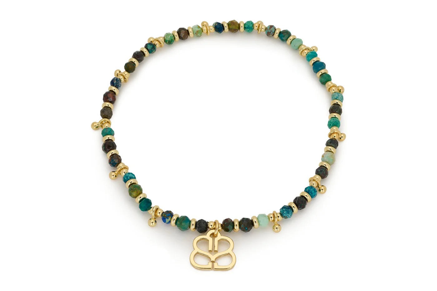 SWATCH - Boho Betty Raven Gold Stretch Bracelet - (AUTOGENERATED)