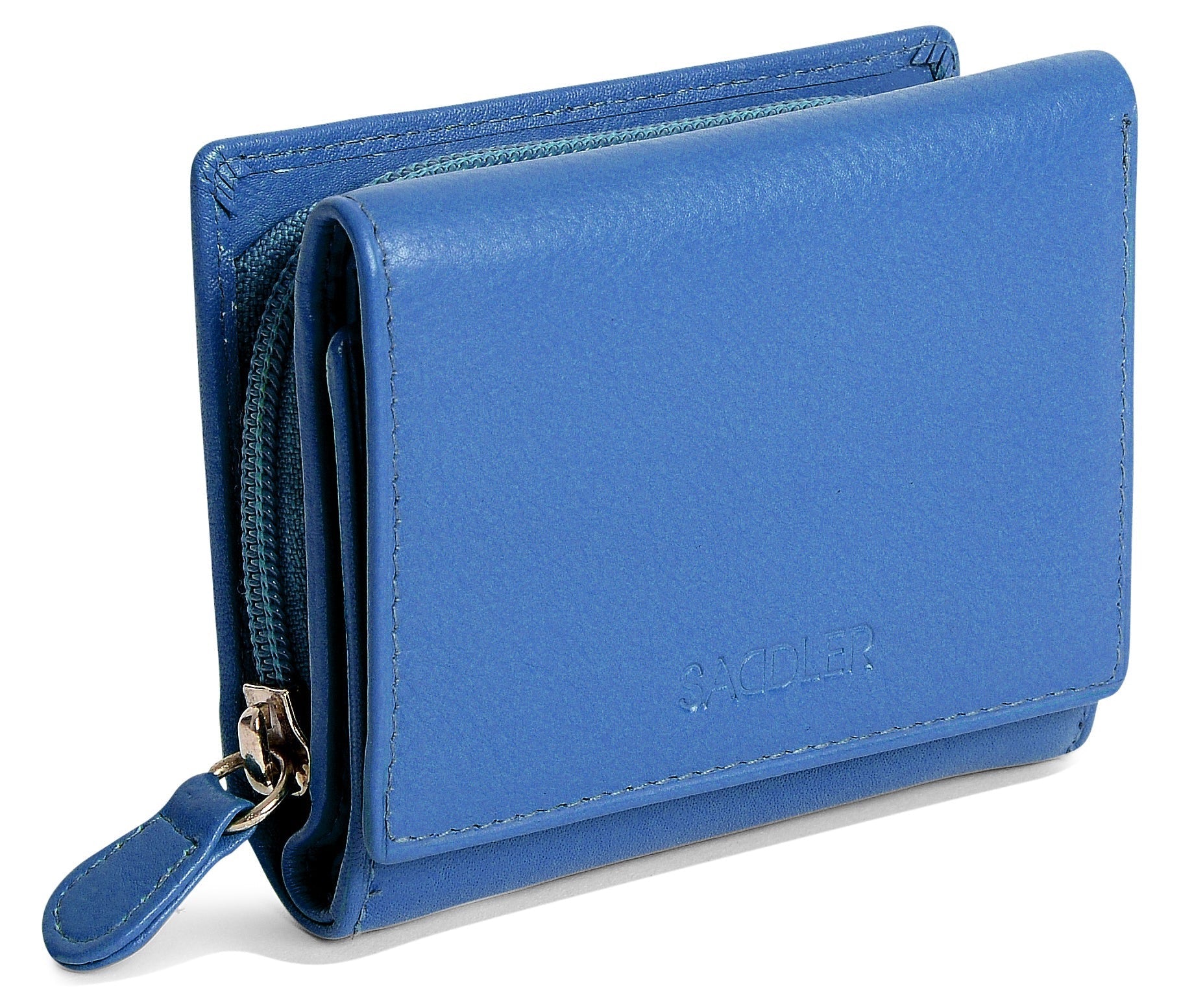 SWATCH - Saddler leather(2070) Carla-TriFold-Compact-Purse - (AUTOGENERATED)