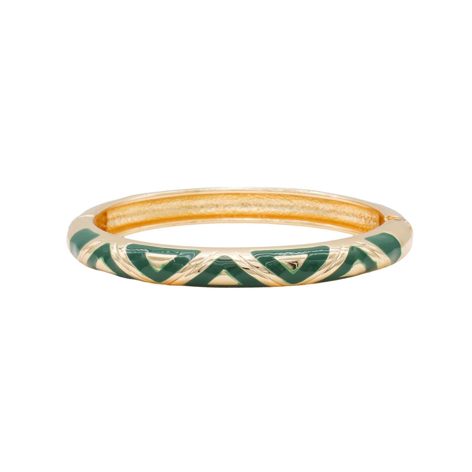 SWATCH - Zelly Enamel Pattern Gold Bangle - (AUTOGENERATED)