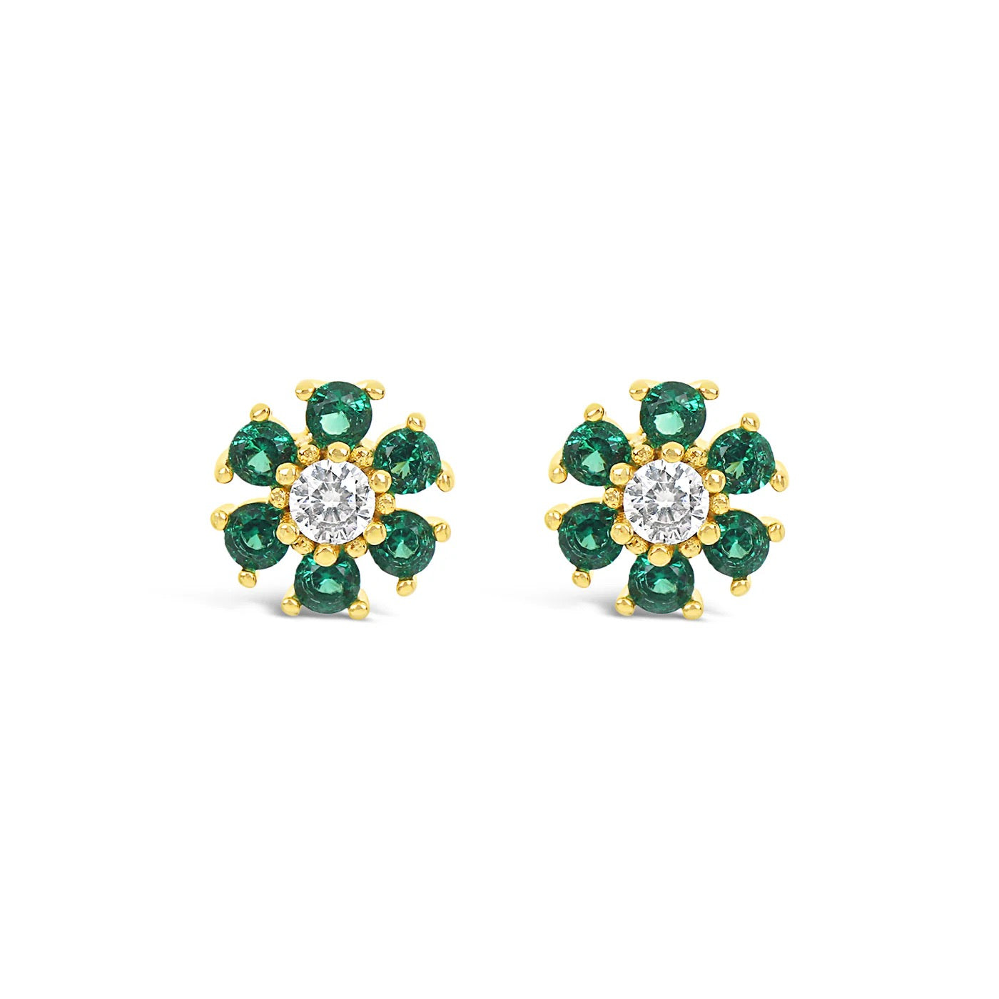 SWATCH - Lanes Crystal Daisy Flower Stud Earrings Boxed - (AUTOGENERATED)