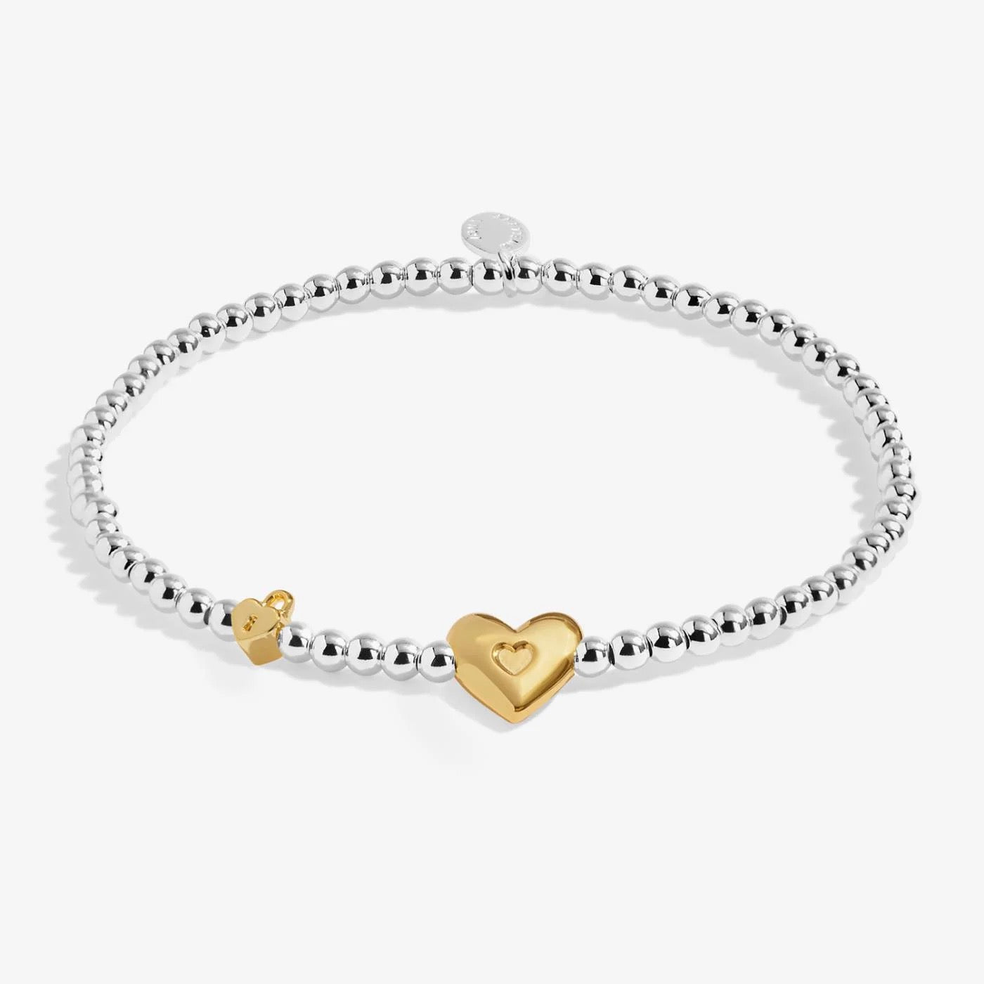 Joma Jewellery - A Little October Birthday Girl - Birth Month - Silver &amp; Gold Plated Bracelet