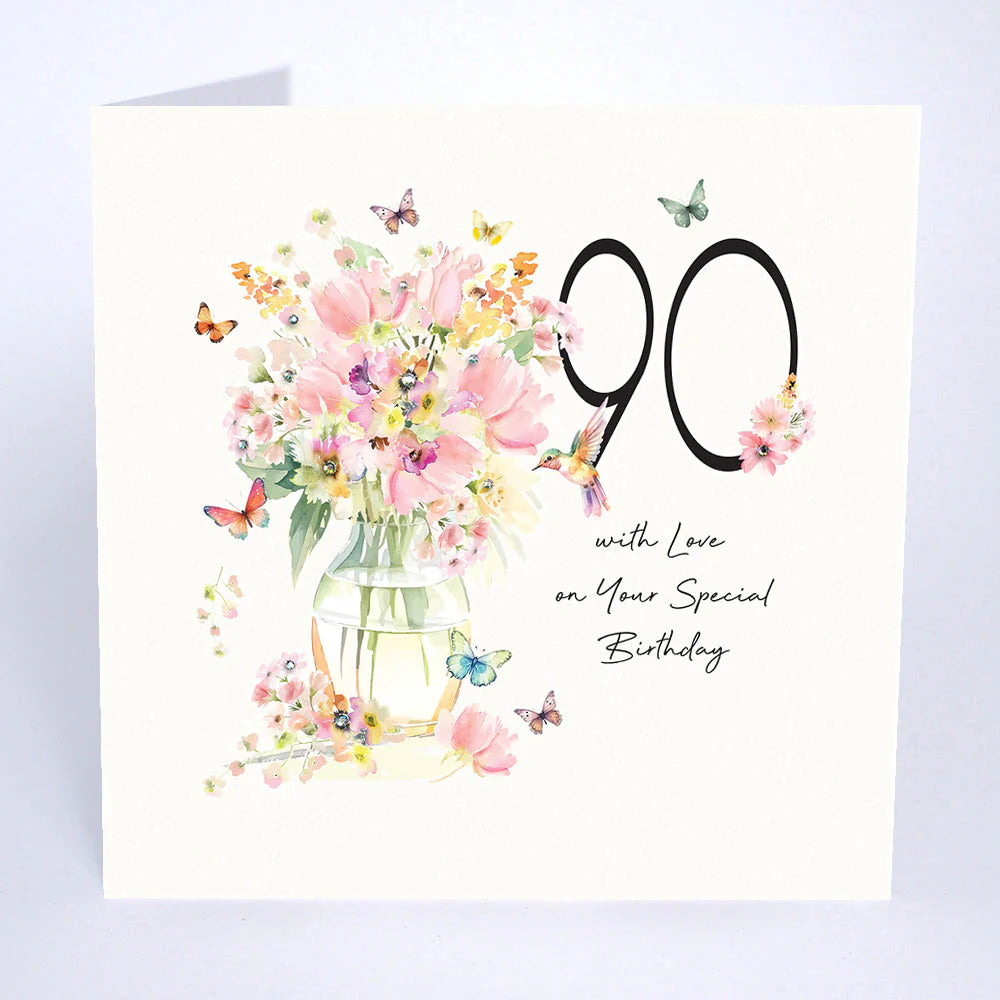 Five Dollar Shake - 90…with Love on Your Special Birthday - Card