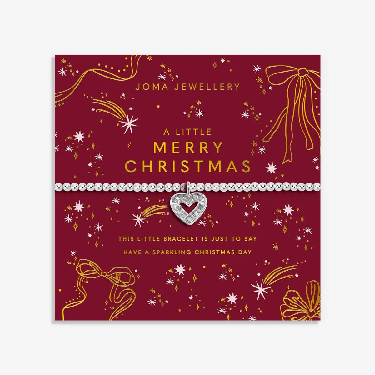 Joma Jewellery - A Little Merry Christmas - Silver Plated Bracelet