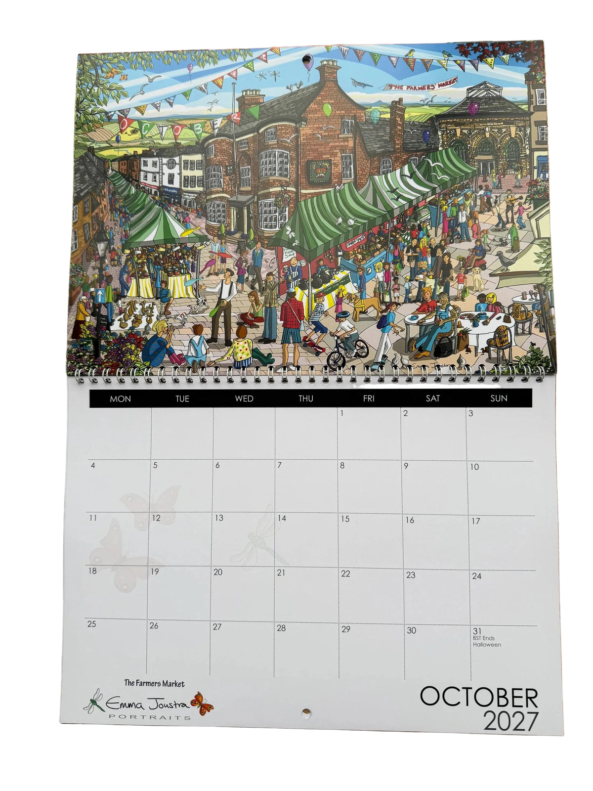 Emma Joustra 2027 Calendar - There’s no place like Stone