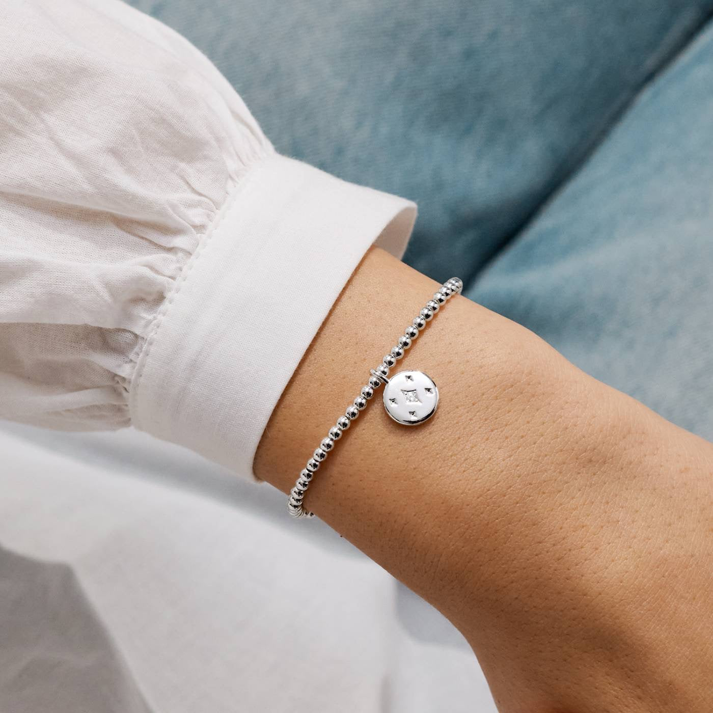 Joma Jewellery - 'A Little Friend in a Million' - Silver Plated Bracelet
