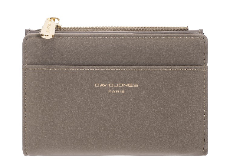 David Jones (P173) Small Compact Purse with Card &amp; Coins - Fungi