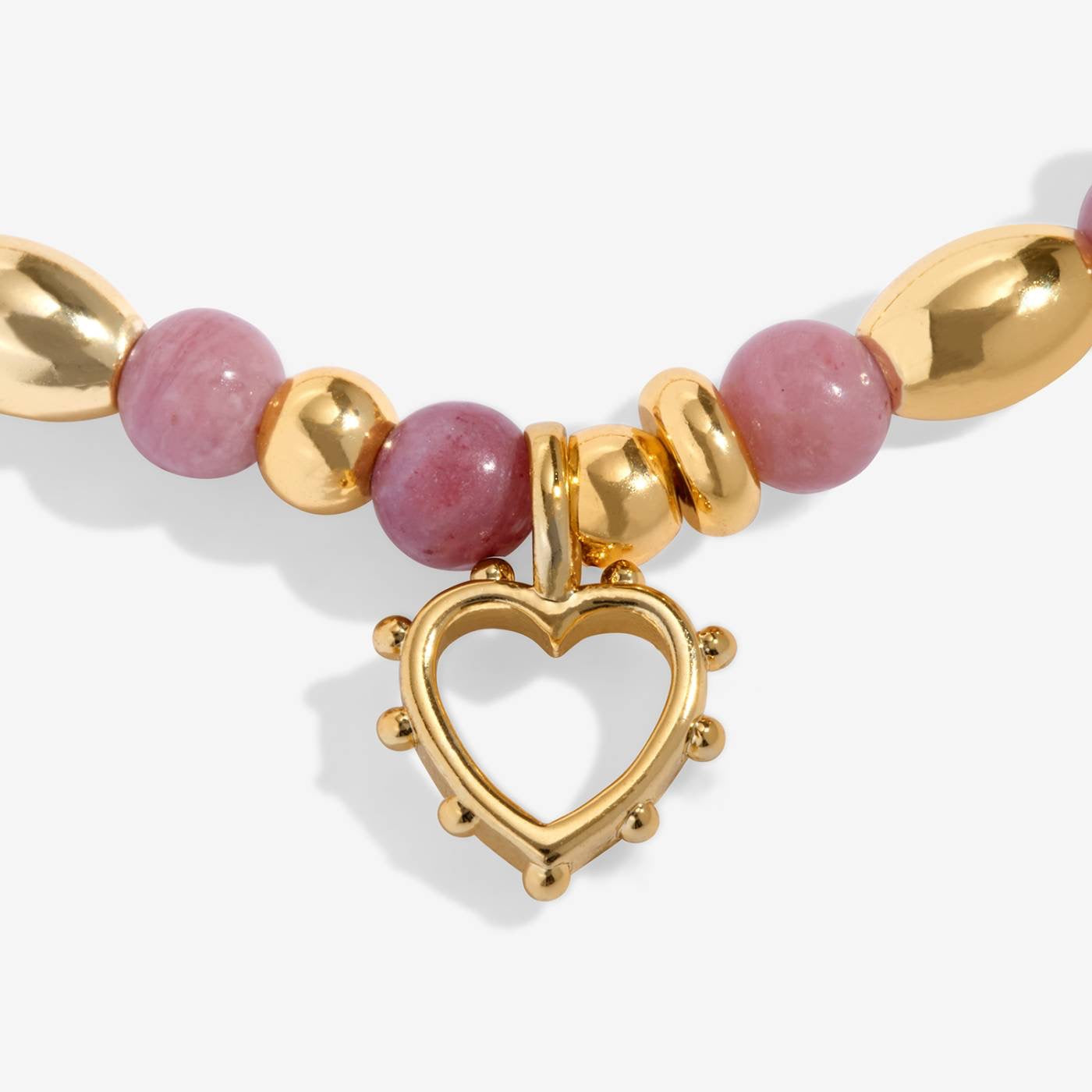 Joma Jewellery - Affirmation Card - Friendship - Gold Plated &amp; Gemstone Bracelet