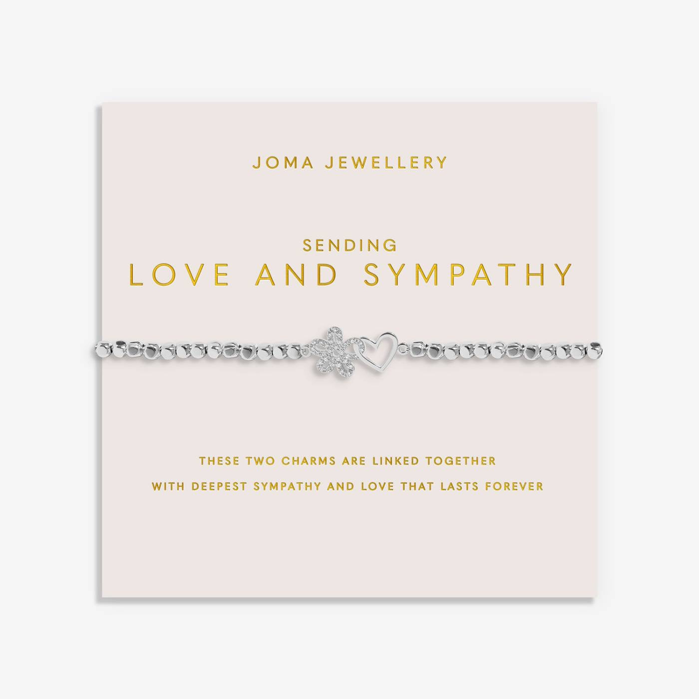 Joma Jewellery Forever Yours -'Sending Love and Sympathy' Bracelet