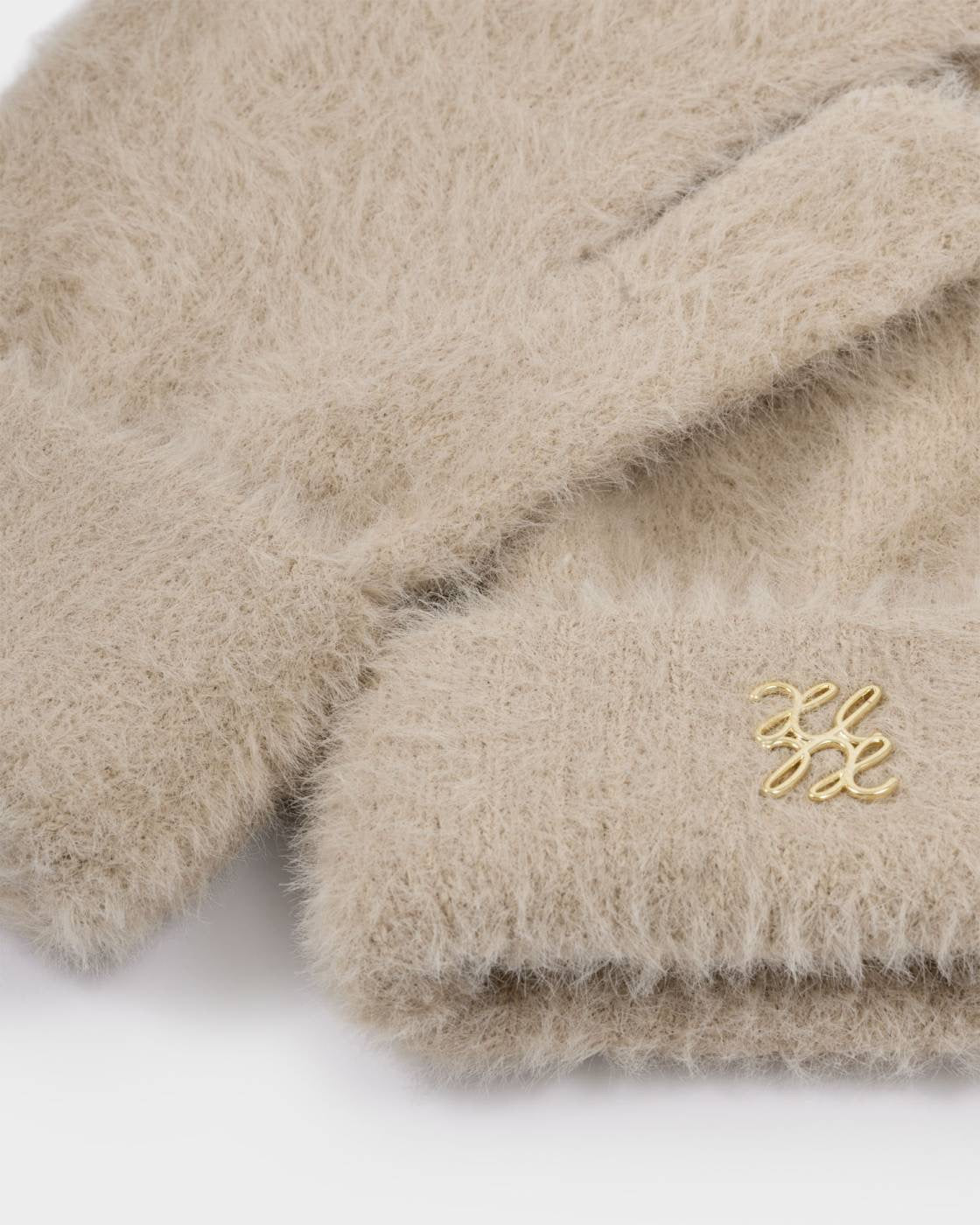 Katie Loxton - Gift Boxed - Soft Knit Gloves - Taupe