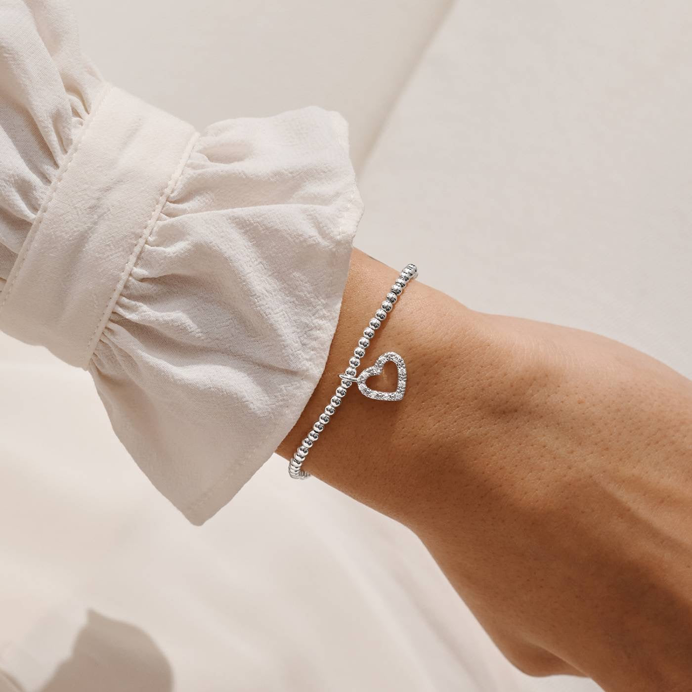 Joma Jewellery - Confetti - A Little Happy Birthday Daughter - Silver Plated Bracelet