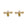 Lanes - Bees - Boxed Stud Earrings - Gold/Black/Crystal