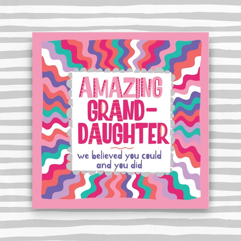 Molly Mae Amazing Granddaughter - Card