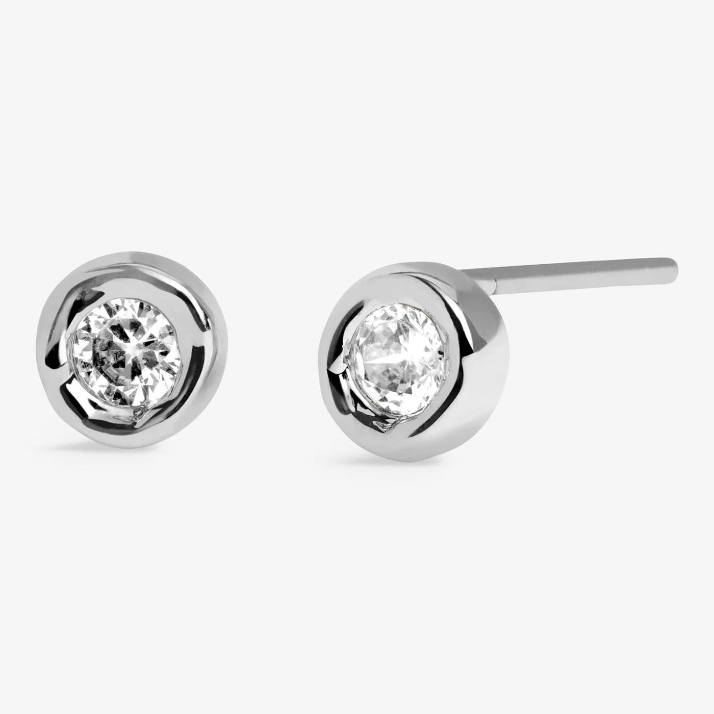 Joma Jewellery - Classic Collection - Mini Crystal Round Stud Earrings