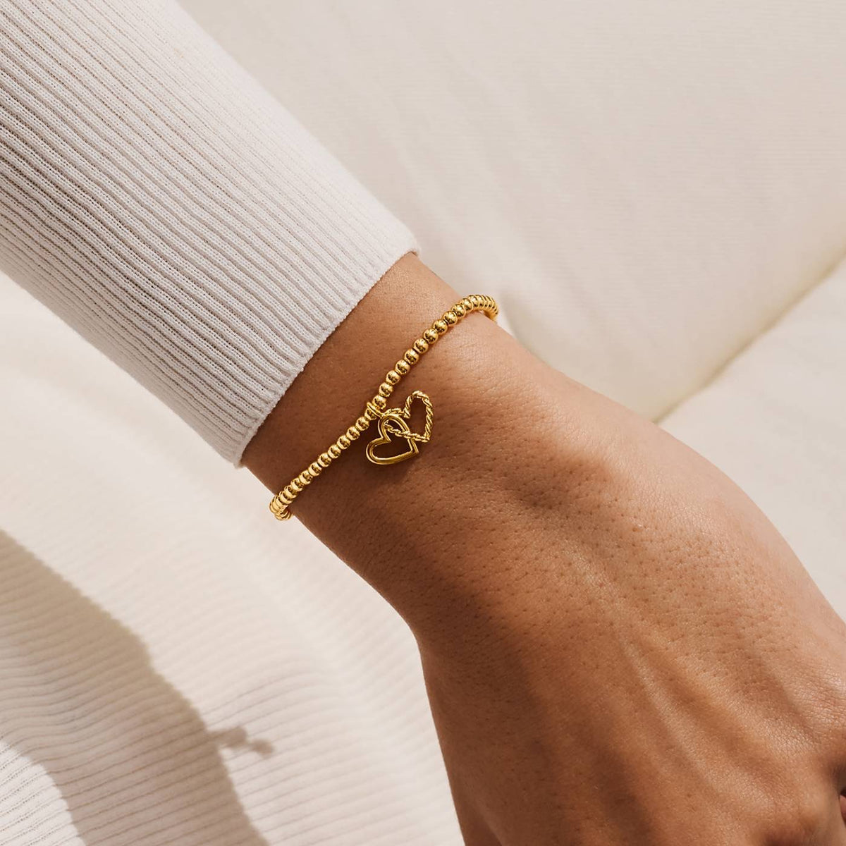 Joma Jewellery - A Little Merry Christmas Fabulous Friend - Gold Plated Bracelet