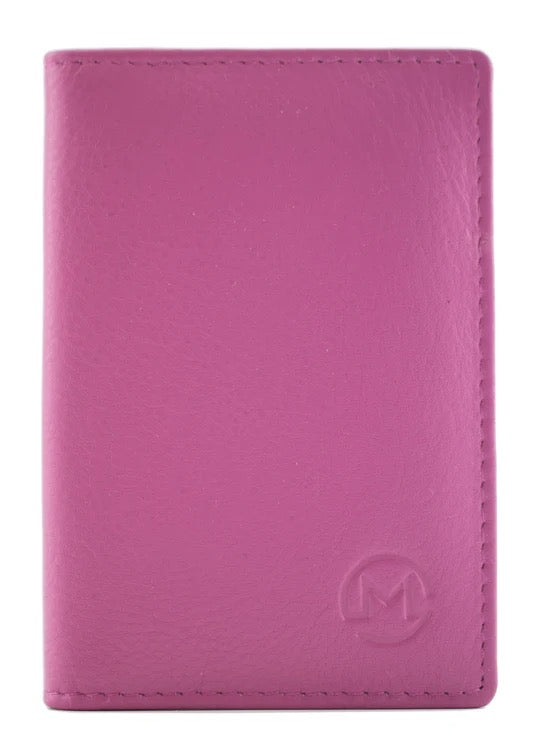 Mala Leather Origin Card Holder with RFID Protection (610 5) - Pink